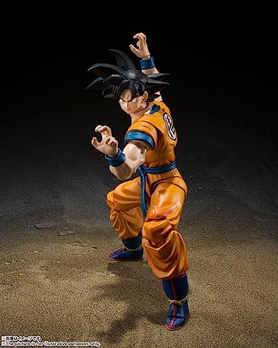 tamashii nations - dragon ball super super hero - son goku super hero bandai spirits shfiguarts action figure