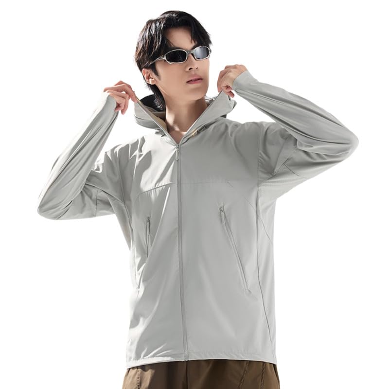 UV Sun Protection Jacket for Outdoor | Lightweight Zipper Hooded For Men & Women-image-24