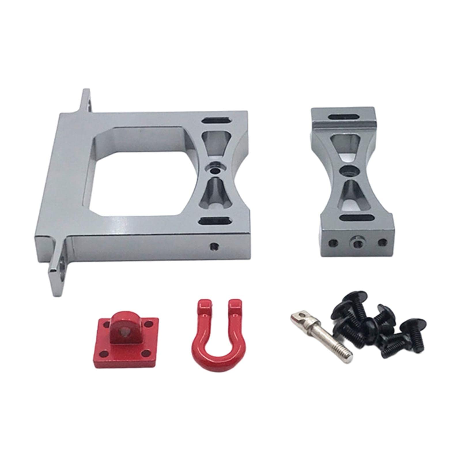 1/16 Rc Car Rear Bumper +Beam +Trailer Hook for Wpl Rc Car Model-picture-15