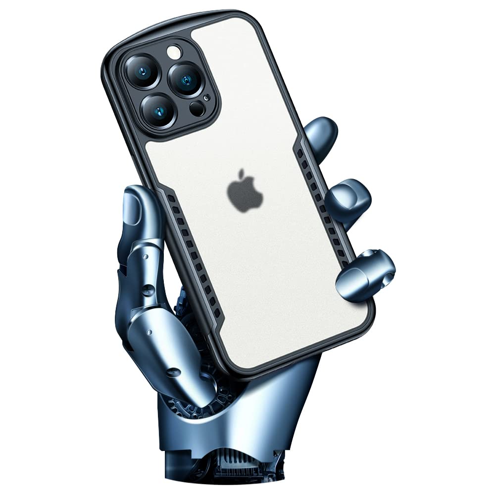 Xundd for iPhone 13 Pro Case,Heat Dissipation Game Case Super Slim Soft TPU Edgy Cover for iPhone 13 Pro 6.1 inch 2021 (Matte Black)