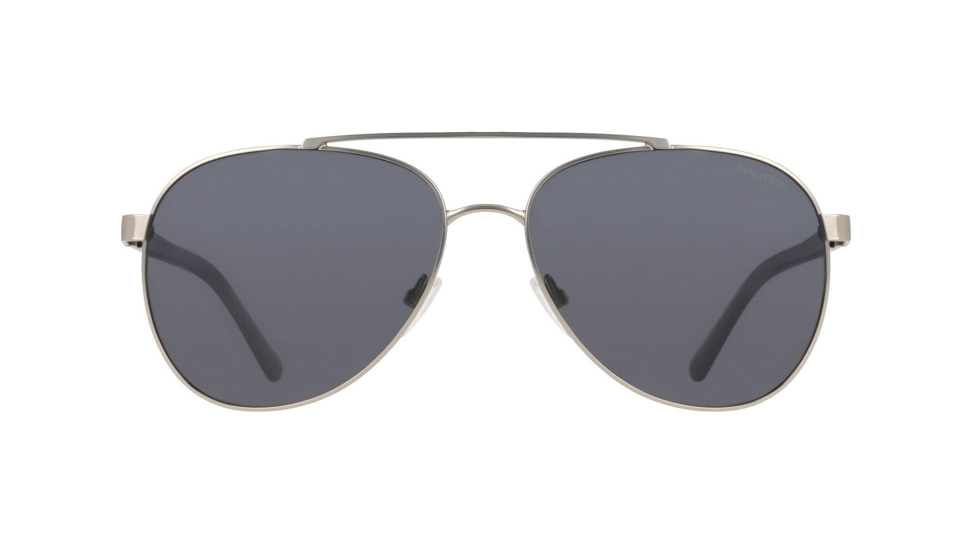 Nautica Occhiali da sole da uomo N111sp, argento opaco, Taglia unica