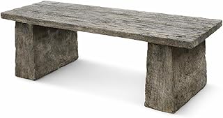 Concrete Bench Mold – 4 ft Barnwood Plank Precast Casting Form – Hea...