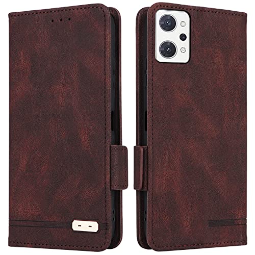 Oppo Reno7 A ケース 手帳型 適用 Reno7 A SIMフリー OPG04 au ワイモバイル 楽天モバイル 全対応 ネノ 7A ケース OPG04 カバー オッポ Reno7A スマホケース リノ7Aケース 滑り止め 合成レザー スタンド カバー カード 収納 カード入れ ストラップ カードケース スマホケース 金具 ストライプ 磁石内蔵 マグネット 留め具 ケース 携帯ケース つや消し レトロ ダークブラウン