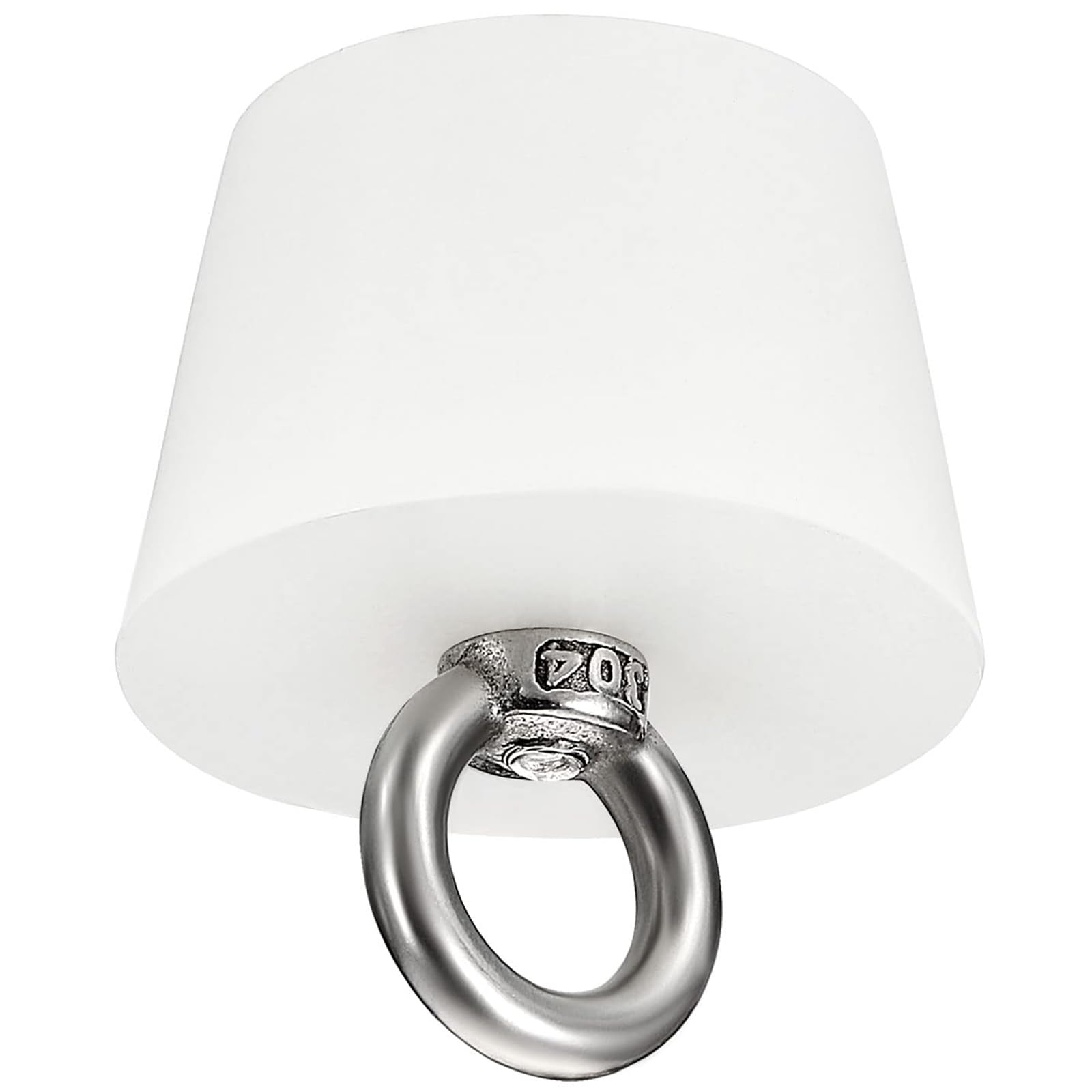 TOP-VIGOR 1Pc Rubber Tapered Plug, 37mm to 46mm Solid Bathtub Bungs Stopper with Ring - Image 3