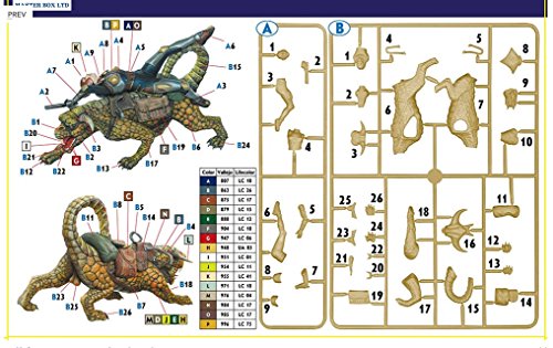 Masterbox GRAGGERON & HALSEYA Kit modelo 1/24 miniatura 3