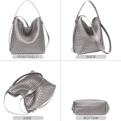 Bolso Tote Grande de Cuero Vegano para Mujer miniatura 5