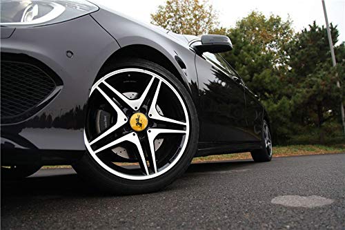 スーパーカー　バッジ　SUPERCAR グッズ バッヂ Lamborghini OEM Center Cap Set Silver Bull (0R1400108)