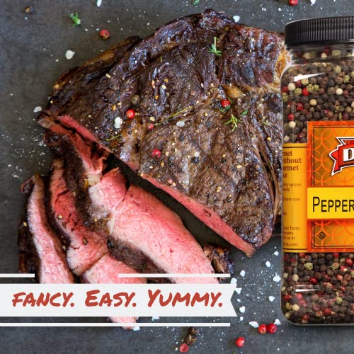 Whole Peppercorn Medley By It's Delish, 30 Oz Jumbo Reusable Container | Whole Black, Green, White & Pink Peppercorn Blend - Great Dried Multicolored Pepper Mix For Refill – All Natural #TOP5