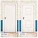 COUKIU Pre-Cut 2 Set Peel and Stick Door Molding Trim Kit, 16