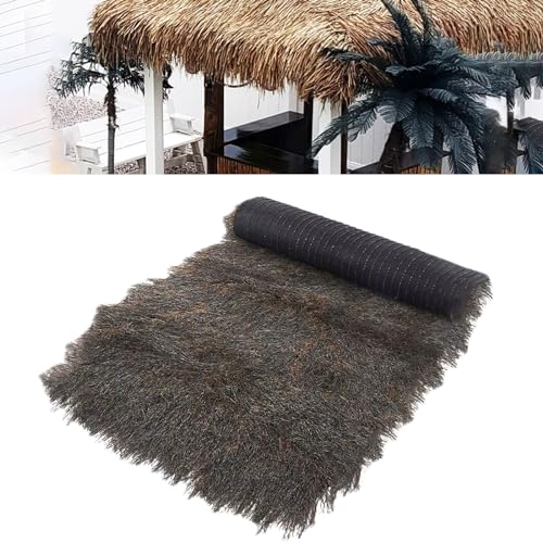 Toiture De Chaume Artificiel En Paille Synthétique Ignifuge, De Toit En Paille Mexicaine, Utilisé Pour Tiki Bar Hut Beach, Décoration De Jardin Tropical...