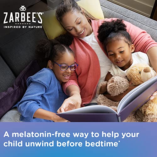 Zarbee's Gentle Bedtime Gummies For Kids - Melatonin-Free Blend Of Natural Honey, Raspberry Lemon, And Chamomile Helps Children Unwind And Relax To Prepare For Sleep, 30Ct #TOP5