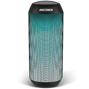 Mini Speaker with Carry Case Bass Radiator Portable Speaker 5 0 for Outdoors Home Showe Color D D