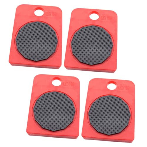 Anneome Roulettes Pivotantes Universelles Pour DéPlacement De Meubles Lourds - Kit De 4 Patins Glisseurs En Plastique Abs Pour Lit RéFrigéRateur Et Autres Objets Lourd Sur Sols Durs