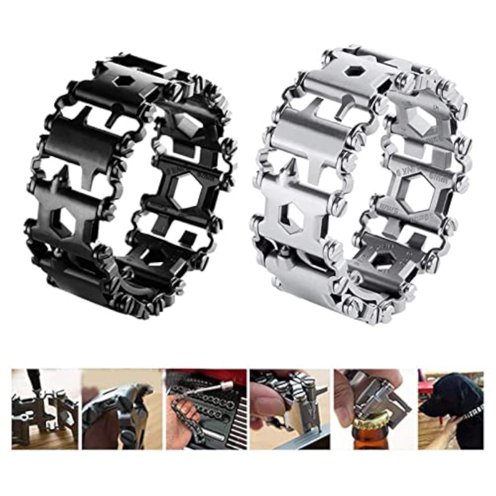 31-in-1 Multifunction Tool Outdoor Bracelet