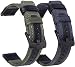 Produktbild OTOPO kompatible Galaxy Watch 46mm Armband/Gear S3 Frontier Armbands, 22mm Uhrenarmband Premium Nylon Ersatz Armband Zubehör für Samsung Gear S3 Classic/ S3 Frontier & Galaxy Watch 46mm Smartwatch