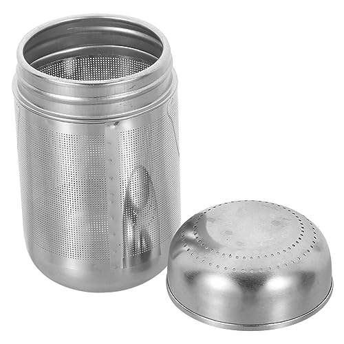 OUNONA Portable Seasoning Filter Tea Ball Strainer for Home Use Efficient Tea Infuser with Fine Mesh Design Convenient Hanging Hook Multi Purpose Kitchen Supply