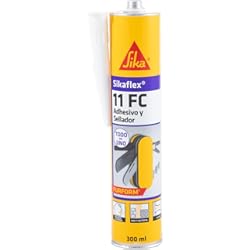 Ceramicas Adhesivas Para Pared Sikaflex 11 FC Purform, Blanco, Masilla adhesiva multiusos, sellado y pegado, Sellador poliuretano multisoportes, interior y exterior, 300ml