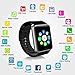 Style Asia Touch Screen Bluetooth Enabled Smart Watch, Camera, Music, Fitness Tracker and Pedometer, Black Matte Finish, Compatible to All Android and iOS Mobile Phones