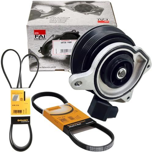 BandelOne enthält Conti Riemen + Wasserpumpe Magnetkupplung für A1 Golf 5 6 Polo 6R