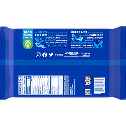 Image of OREO Chocolate Sandwich Cookies, Family Size, 18.12 oz (Pack of 2)