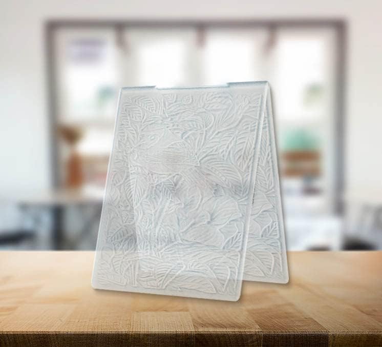 Miniatura 4 de ALIBBON Carpetas en relieve con textura 3D para hacer tarjetas, hojas de fondo para manualidades, álbumes de recortes, papel para manualidades,