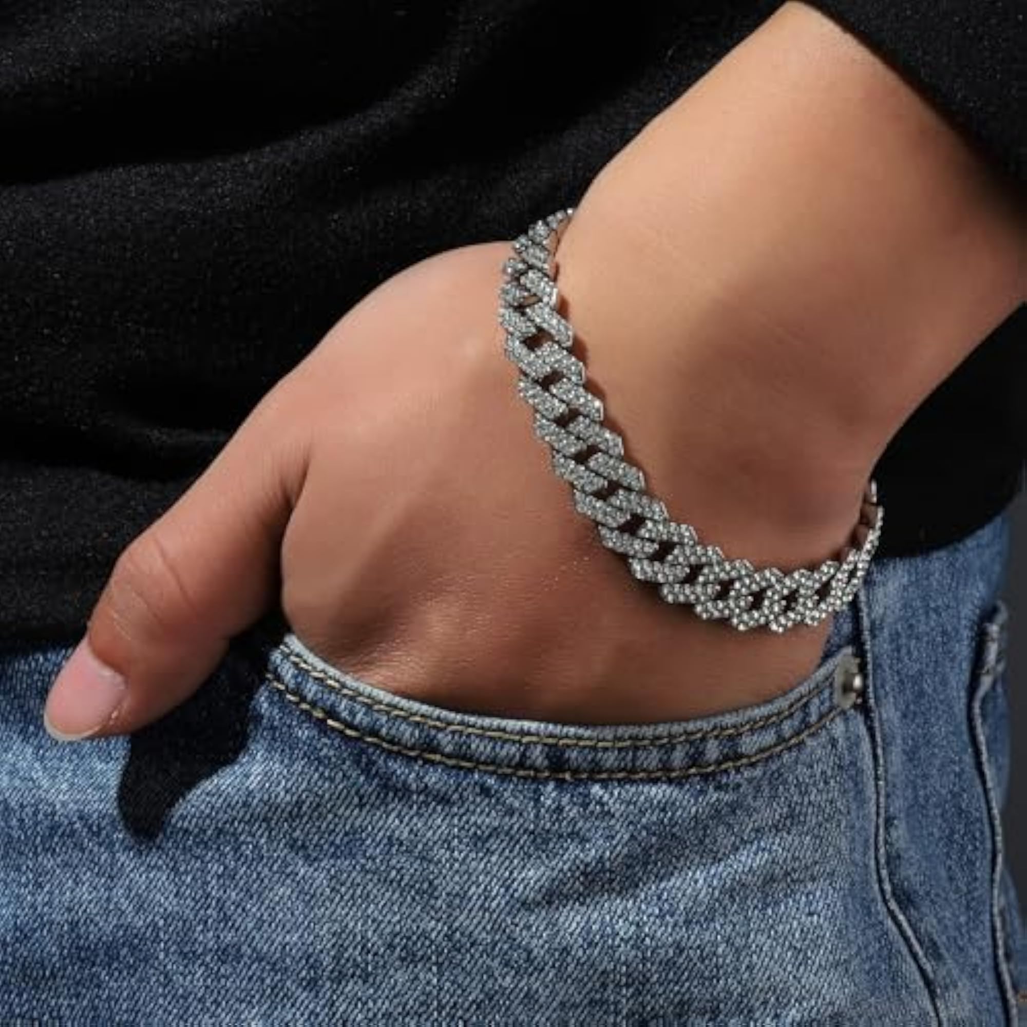Anti Tarnish Bracelet for Men, Stylish Minimal Design