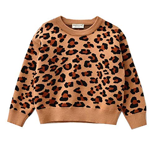 JGJSTAR Baby Girls Cardigan Sweater Toddler Cable Knit Sweater Button Jacket Winter Outwear Coat Clothes (Brown, 2-3T)