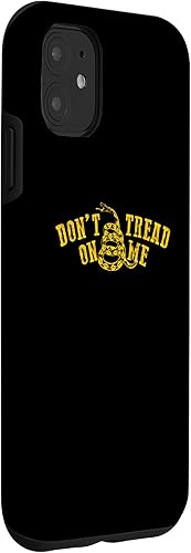 Miniatura 3 de Funda para iPhone 11 "Do not Tread On Me" Bold Patriotic Rattlesnake Flag para hombre