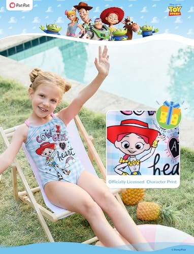 Image of Disney Stitch Marvel Frozen Elsa Girls Swimsuits UPF 50+ One Piece Bathing Suits Sport Summer Swimwear for Kids Size 3-13Y