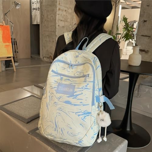 Image of Tinytot 30 Litre Japanese Korean Style School Bag Water-Resistant Laptop & Travel Backpack - Unisex Large 18 Inches Multipurpose Student Backpack for Boys & Girls, Men & Women