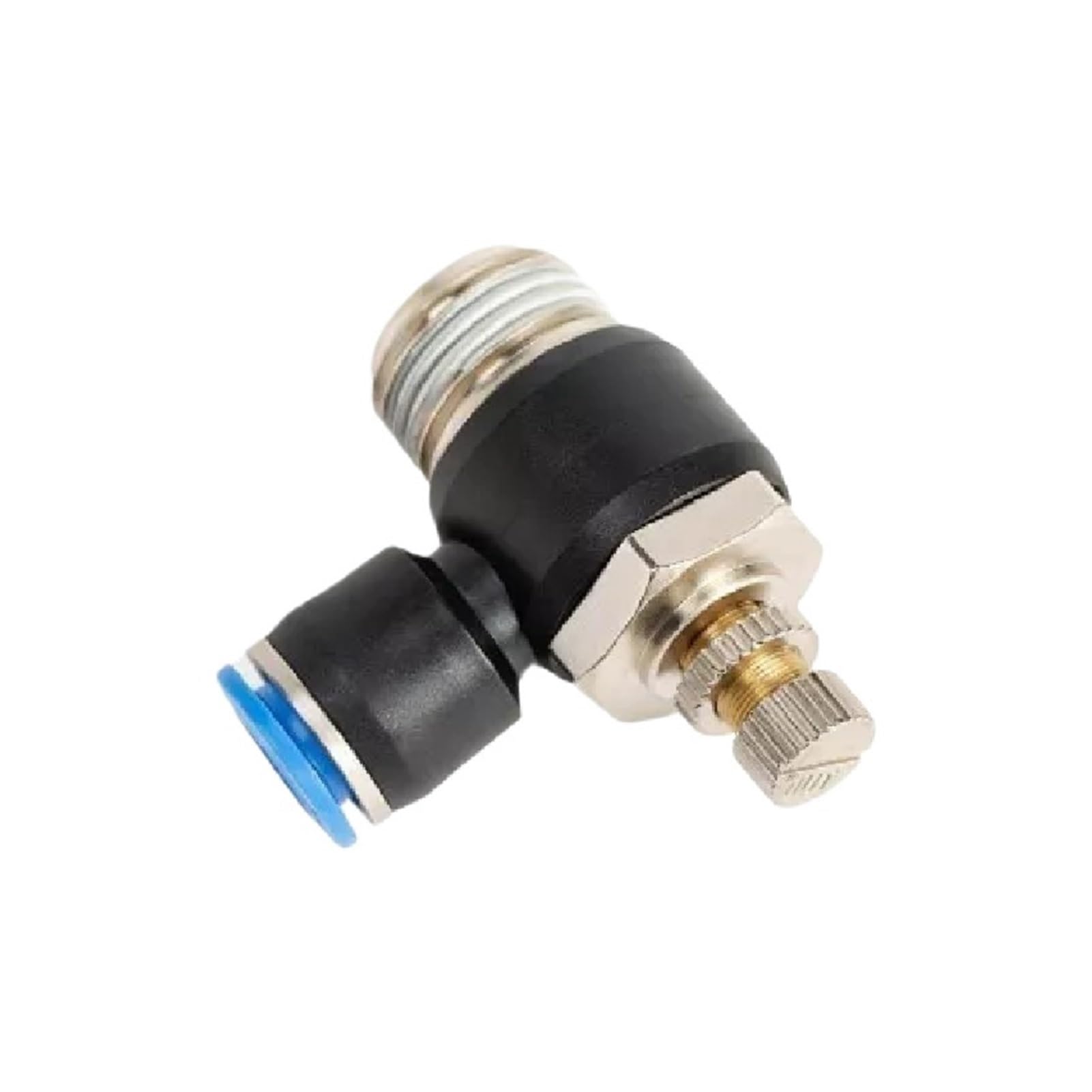 Racores Push to Connect 5/10 piezas SL4-M5 6 8 10 12 accesorios neumáticos de conexión rápida controlador de velocidad del acelerador 1/8 1/4 3/8 1/2 regulador de presión de aire(SL4-01,10PCS)
