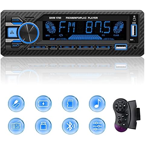 ESLCLO RDS Autoradio con Control de Voz y Bluetooth 5.1 Cover