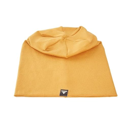 Gorro Brohood Canelado Mostarda