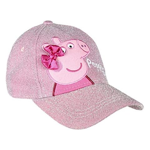 Gorra de béisbol Peppa Pig ajustable para niñas de 4 a 8 años Cover