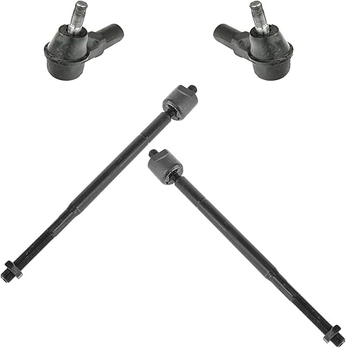 Miniatura 39 de TRQ Juego de varillas de acoplamiento delanteras interiores y exteriores, 4 piezas, compatibles con Buick Enclave 09-17 Chevrolet Traverse 07-16 GMC