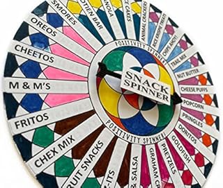 Snack Time DIY Art Coloring Craft Spinner Game | Kids Craft | Snack Decision Wheel