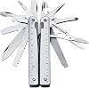 Victorinox Swiss Tool Multifunctional Tool 28 Functions, Holder, Very Robust, silver
