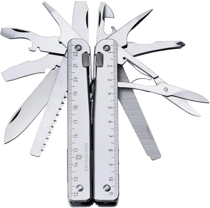 Victorinox Cyber Tool S Couteau De Poche Suisse, Léger, Multitool, 27