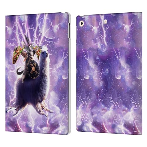 Étui portefeuille iPad 10.2 Head Case Designs Lazer Chat Tacos