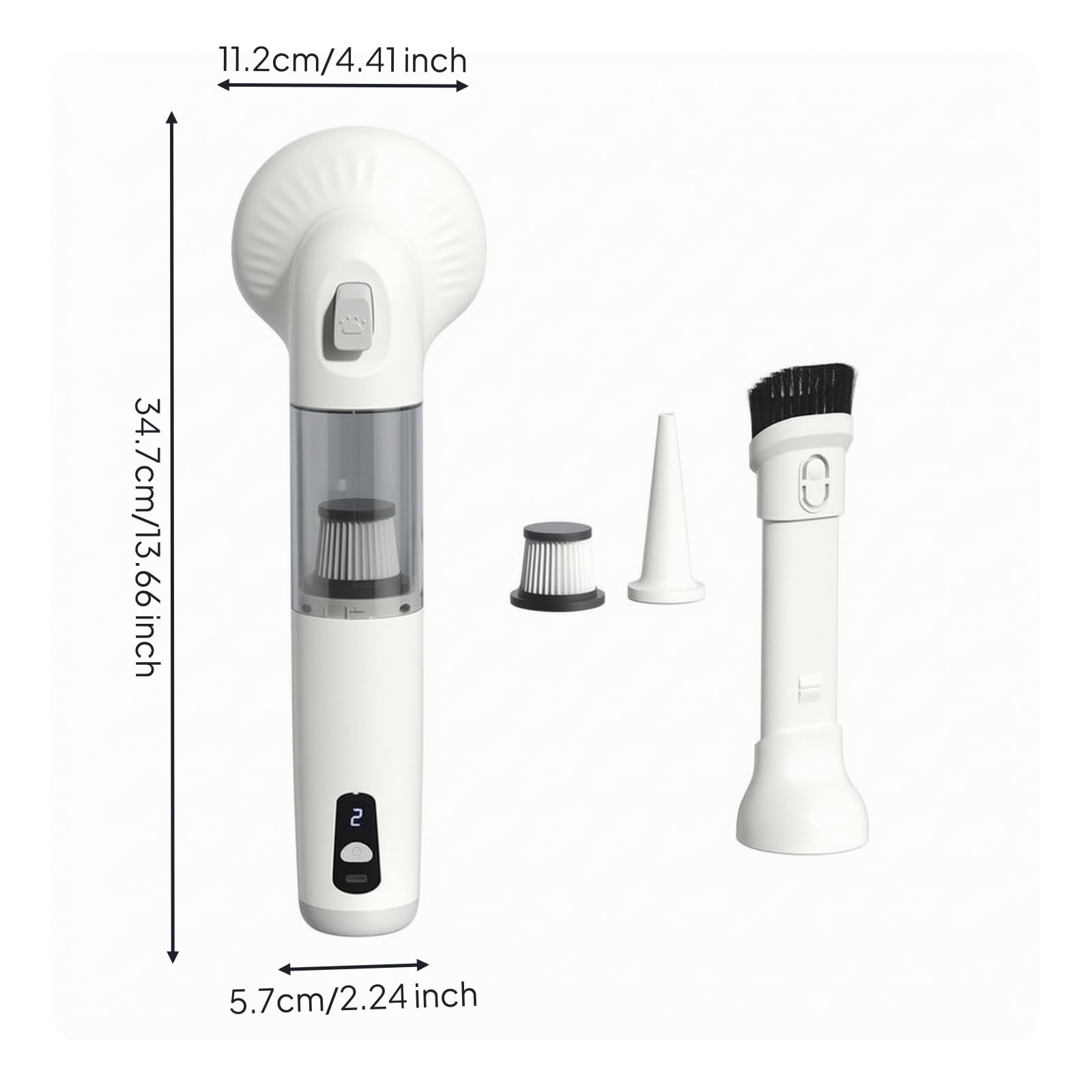 Kit Toilettage Multi-Vitesses, Gris