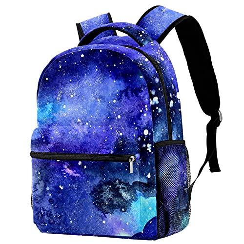 Sac à dos enfants bleu motif ciel étoilé pour faire rêver les filles et les garçons