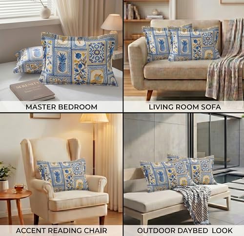 Image of VAS COLLECTIONS Cotton Pillow Cover Set of 2 (17x27 Inches) | Ultra Soft Breathable Pillow Cases for Bed | Skin Friendly, Fade Resistant & Comfortable Pillow Covers for Bedroom Decor (Multicolor)