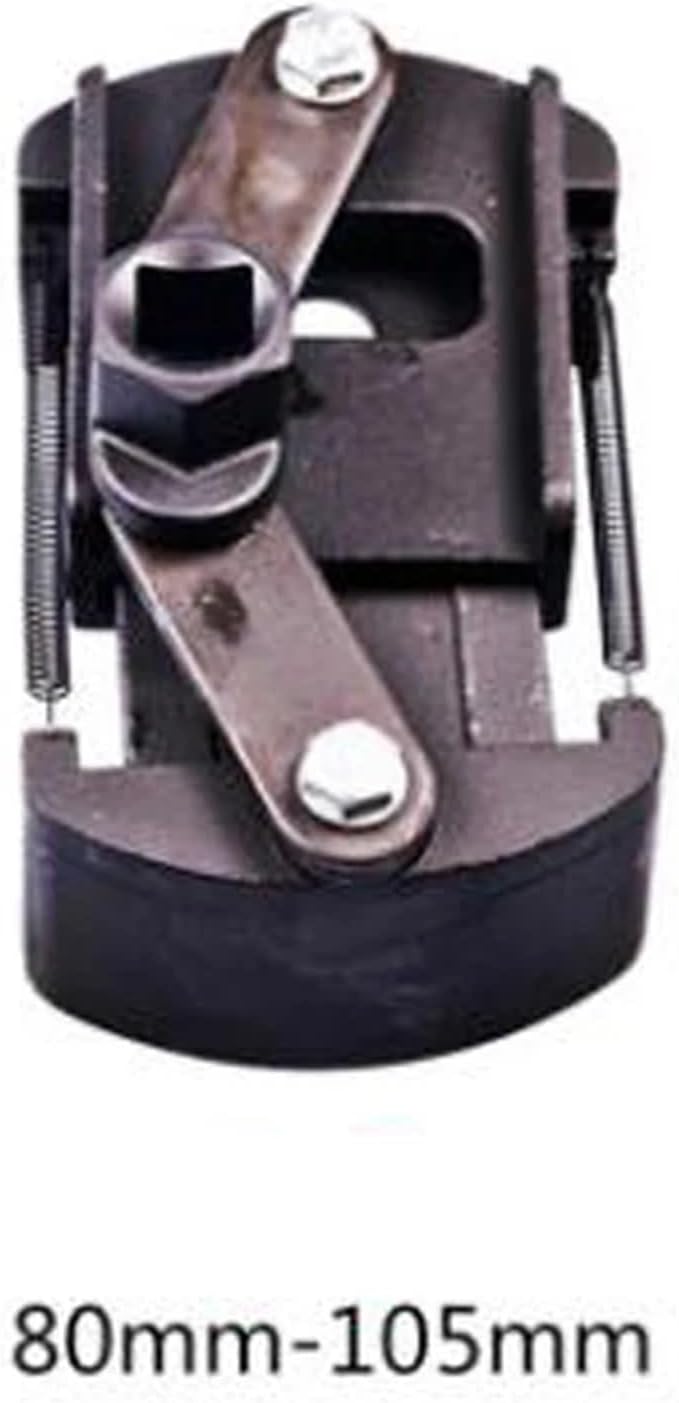 Oil grid wrench cap type multifunctional adjustable U-shaped oil filter wrench 1PC(Color:WHITE)