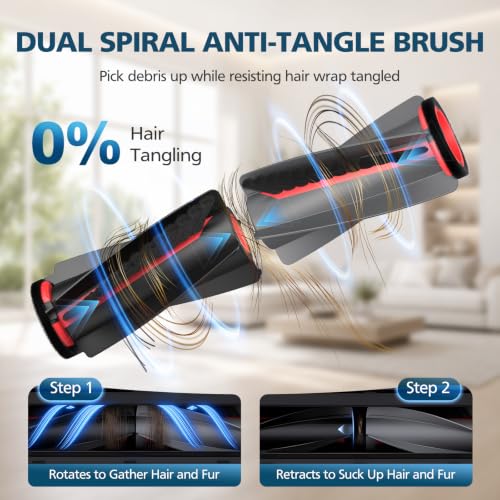 Image of C28 Accessories for Eufy C28 Robot Vacuum | Replacement Parts Include Dual Main Roller Brushes, 2*Mopping Rollers, 6*Side Brushes, 4*HEPA Filters, 6*Dust Bags