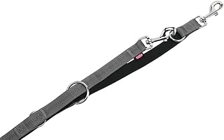 Nobby Führleine Soft Grip, dunkelgrau/schwarz L: 200 cm, B: 10 mm, 1 Stück