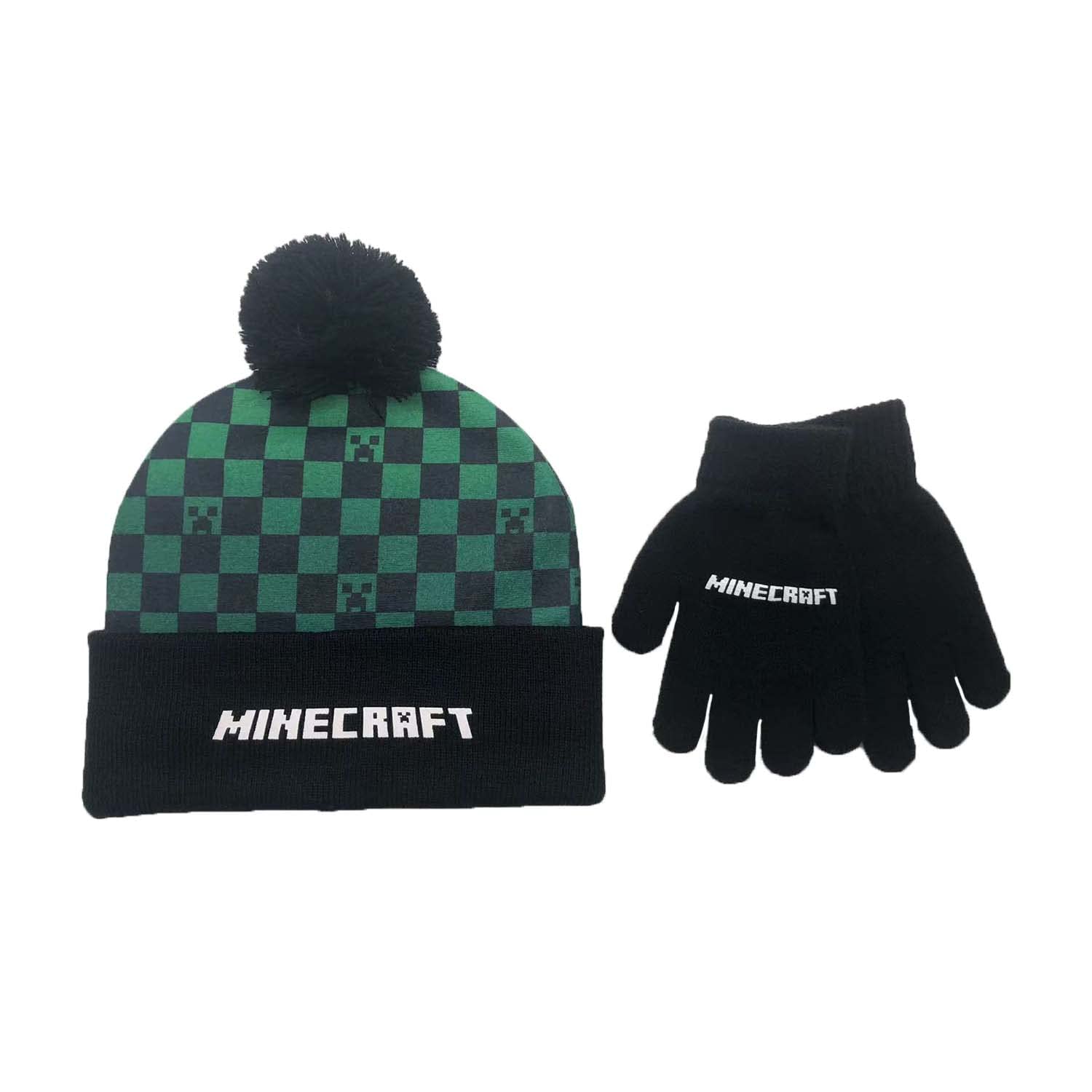 Ensemble Bonnet, écharpe, Gants Tactiles Pour Homme/femme – Matière Polyester/coton – Pour L’hiver, Noël – Taille Adulte – Bonnet Rayé élastique