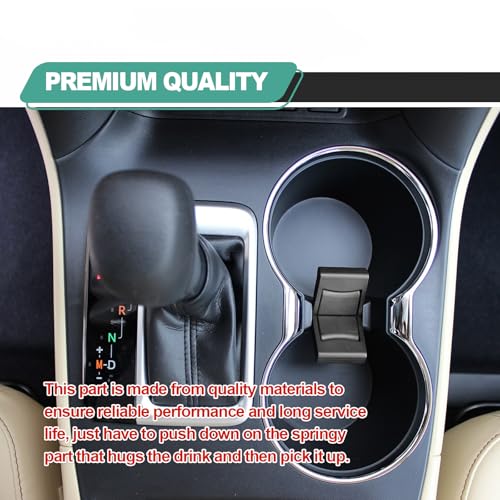 Insertos para portavasos Toyota Highlander 2014-2019 ABS miniatura 7