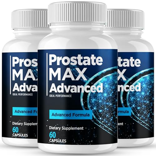 Prostate Max Supplement Prostate Max Advanced Capsules for Men - Maximum Strength for Daily Wellness & Comfort All Natural ProstateMaxAdvanced Pills Reviews (3 Pack)