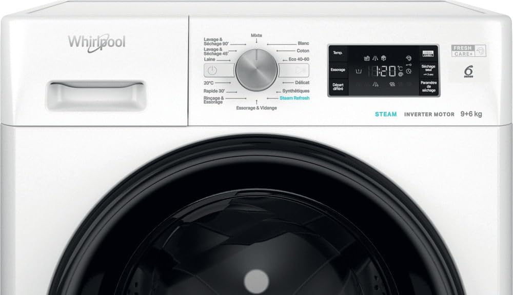Lave-linge Séchant 9/5kg 1400 Tours/min - FFWDB964489BVFR