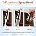 Kitchen Faucet, Kitchen Sink Faucet, Sink Faucet, Pull-Down Kitchen Faucets, Free Water Filter Included, Brushed Nickel, RULIA PB1020